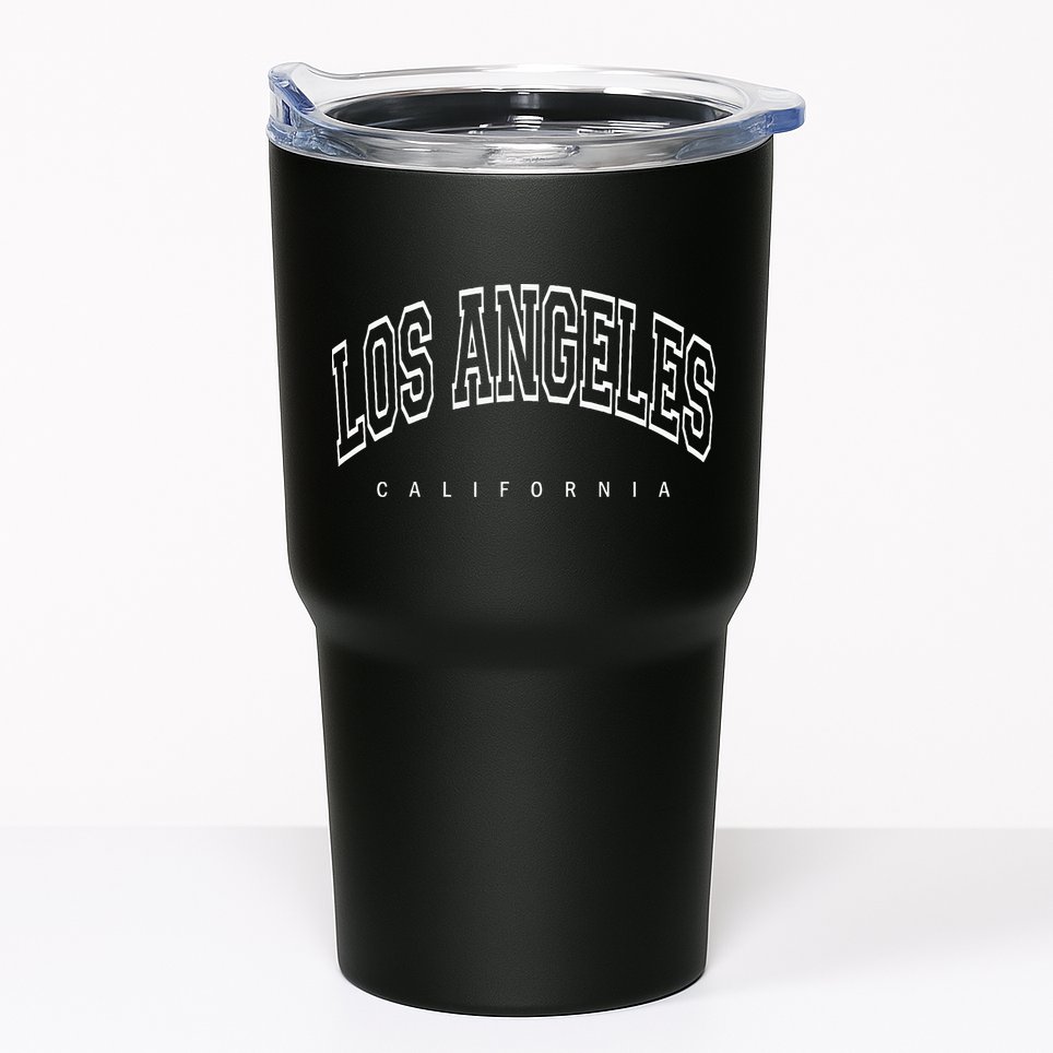 Los Angeles California Throwback Tumbler