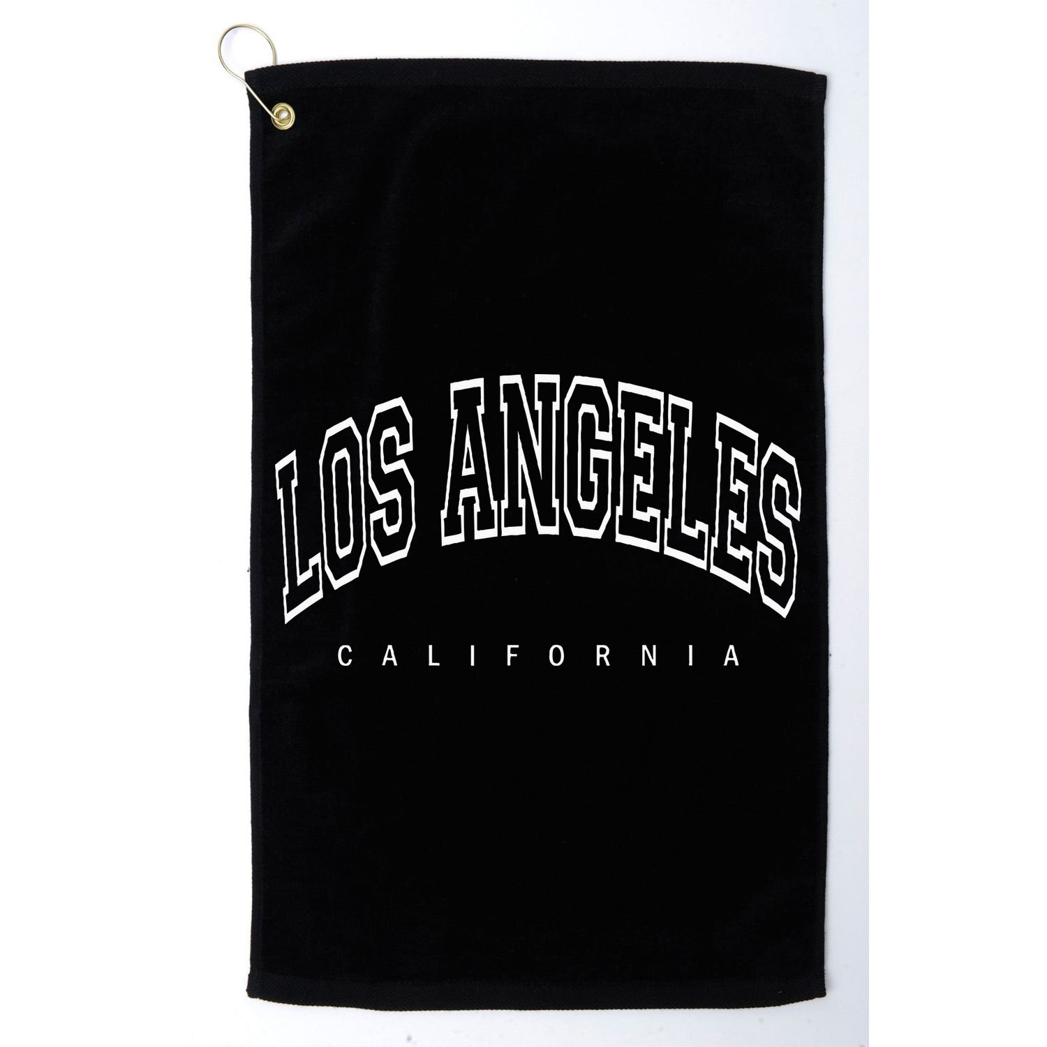 Los Angeles California Throwback Golf Towel
