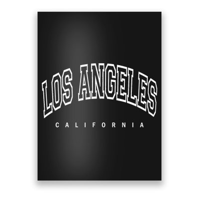 Los Angeles California Throwback Design Classic Poster