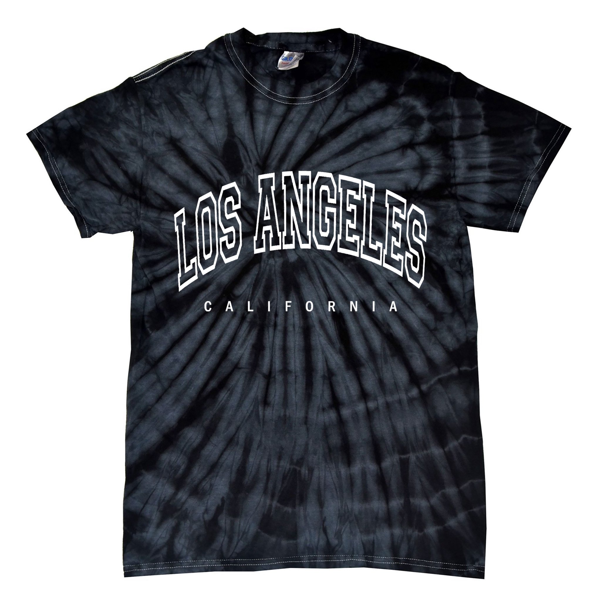 Los Angeles California Throwback Design Classic Tie-Dye T-Shirt