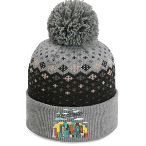 Los Angeles City View The Baniff Cuffed Pom Beanie