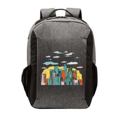 Los Angeles City View Vector Backpack