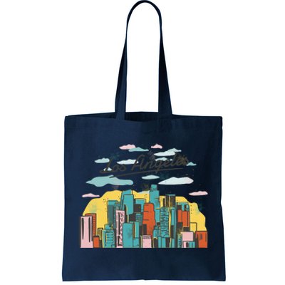 Los Angeles City View Tote Bag