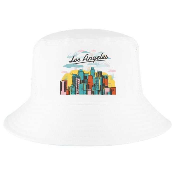 Los Angeles City View Cool Comfort Performance Bucket Hat