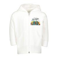 Los Angeles City View Toddler Zip Fleece Hoodie