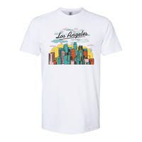 Los Angeles City View Softstyle CVC T-Shirt