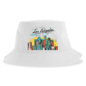 Los Angeles City View Sustainable Bucket Hat