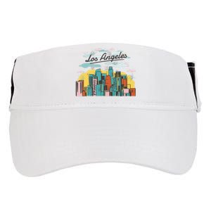 Los Angeles City View Adult Drive Performance Visor