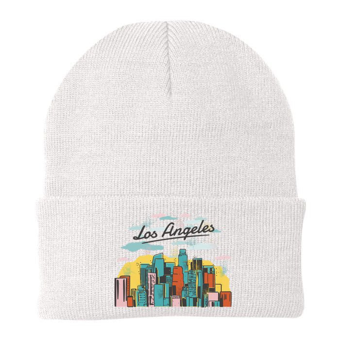 Los Angeles City View Knit Cap Winter Beanie