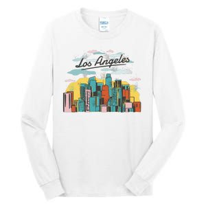 Los Angeles City View Tall Long Sleeve T-Shirt