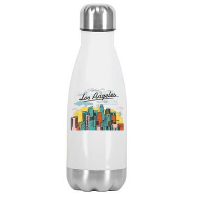 Los Angeles City View Stainless Steel Insulated Water Bottle