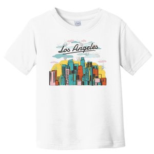 Los Angeles City View Toddler T-Shirt