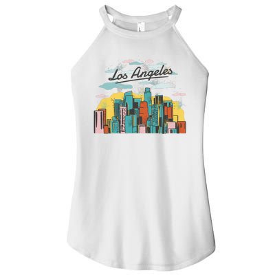 Los Angeles City View Women’s Perfect Tri Rocker Tank