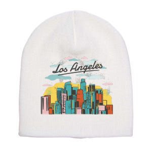 Los Angeles City View Short Acrylic Beanie