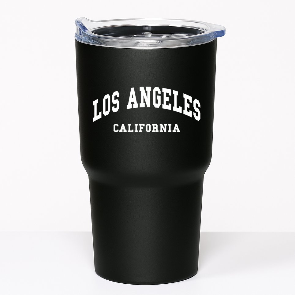 Los Angeles California LA CA Throwback Tumbler