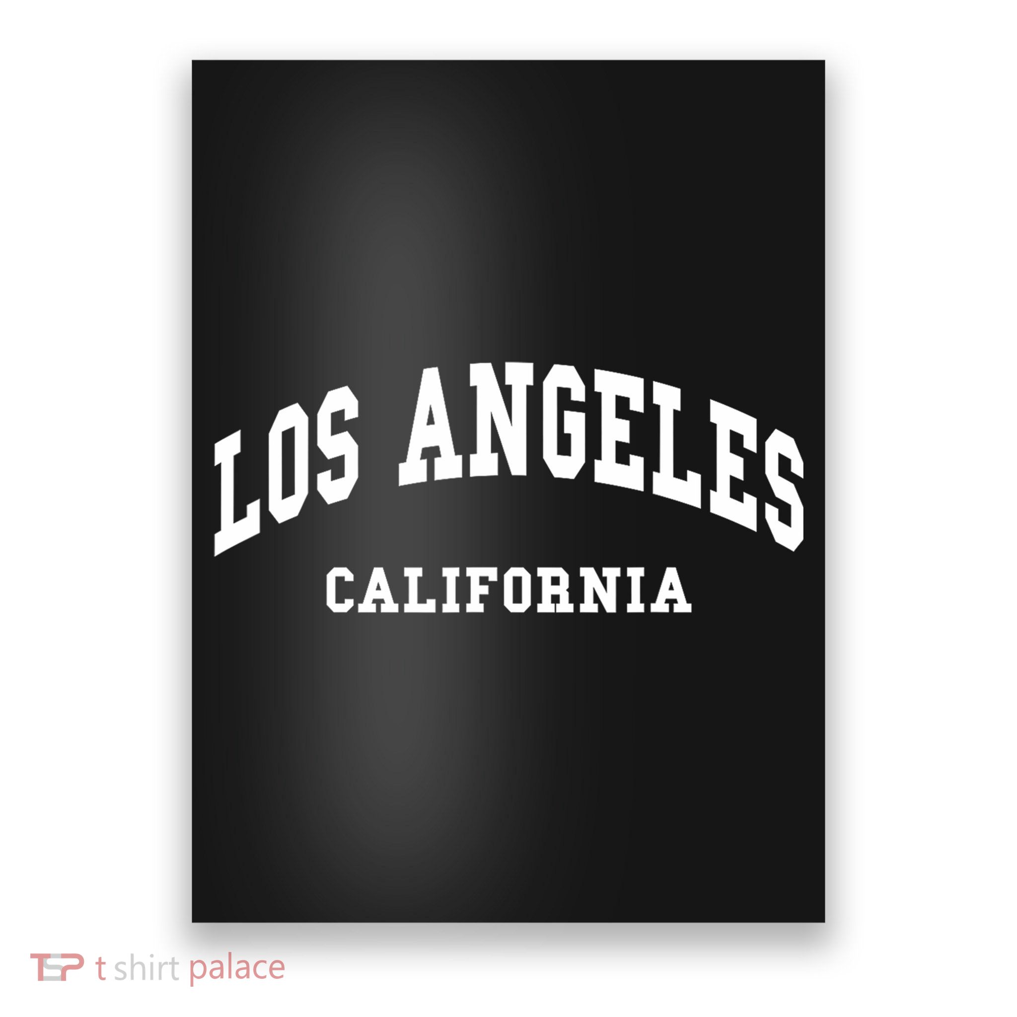 Los Angeles California LA CA Throwback Poster