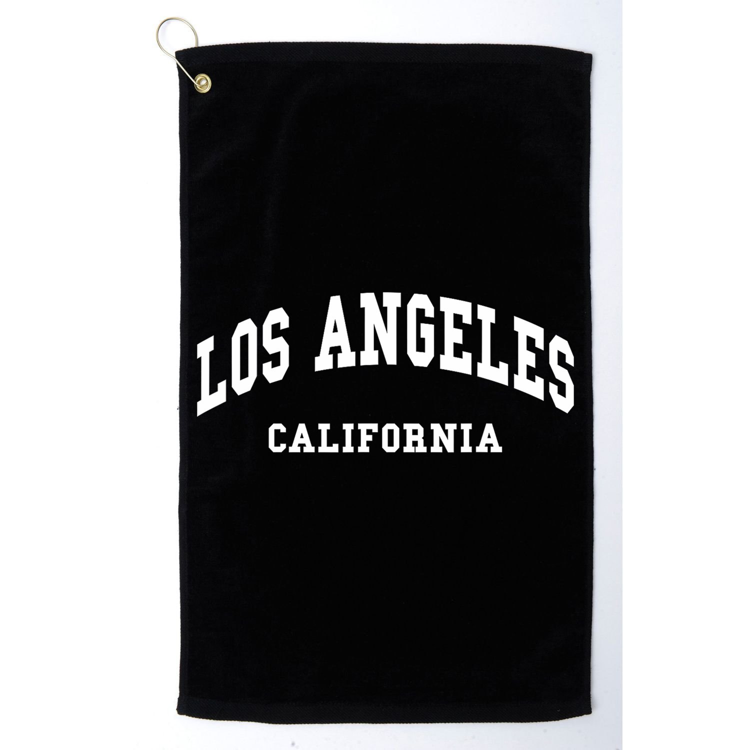 Los Angeles California LA CA Throwback Golf Towel