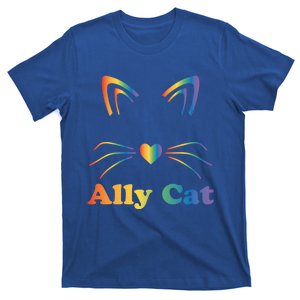 Lgbtq + Ally Cat Lgbtq Ally Cat Pride Gift T-Shirt