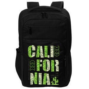 Los Angeles California Lettering Urban Impact Tech Backpack