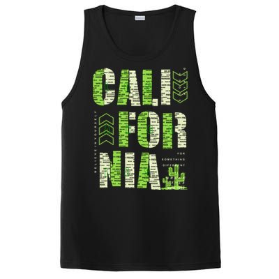 Los Angeles California Lettering Urban PosiCharge Competitor Tank