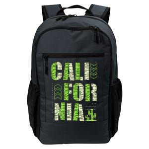 Los Angeles California Lettering Urban Daily Commute Backpack