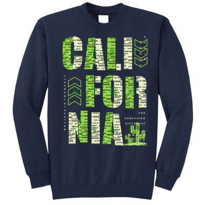 Los Angeles California Lettering Urban Tall Sweatshirt