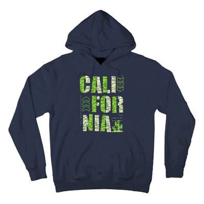 Los Angeles California Lettering Urban Tall Hoodie