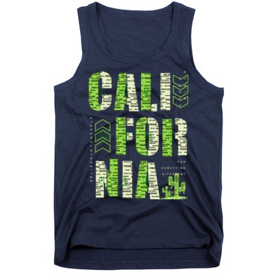 Los Angeles California Lettering Urban Tank Top