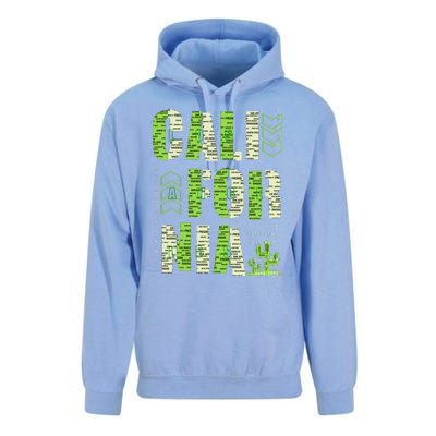 Los Angeles California Lettering Urban Unisex Surf Hoodie