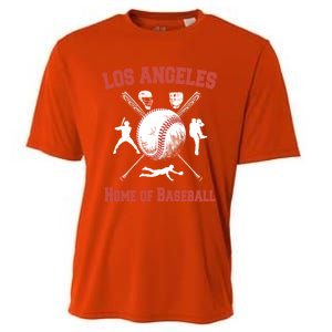 Los Angeles California Baseball Souvenirs Cooling Performance Crew T-Shirt