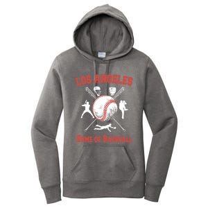 Los Angeles California Baseball Souvenirs Women's Pullover Hoodie