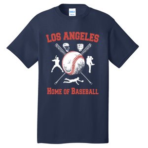 Los Angeles California Baseball Souvenirs Tall T-Shirt