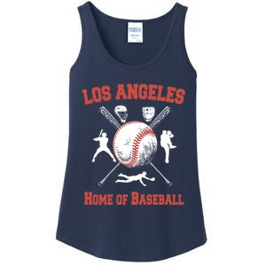 Los Angeles California Baseball Souvenirs Ladies Essential Tank