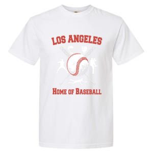 Los Angeles California Baseball Souvenirs Garment-Dyed Heavyweight T-Shirt