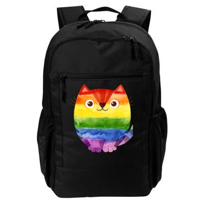 LGBT Allied Cat Be Kind Gay Rainbow Funny LGBTQ Daily Commute Backpack