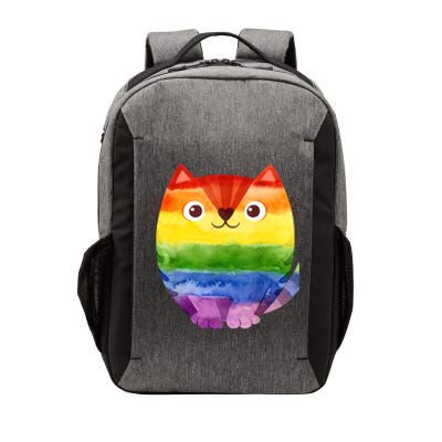 LGBT Allied Cat Be Kind Gay Rainbow Funny LGBTQ Vector Backpack