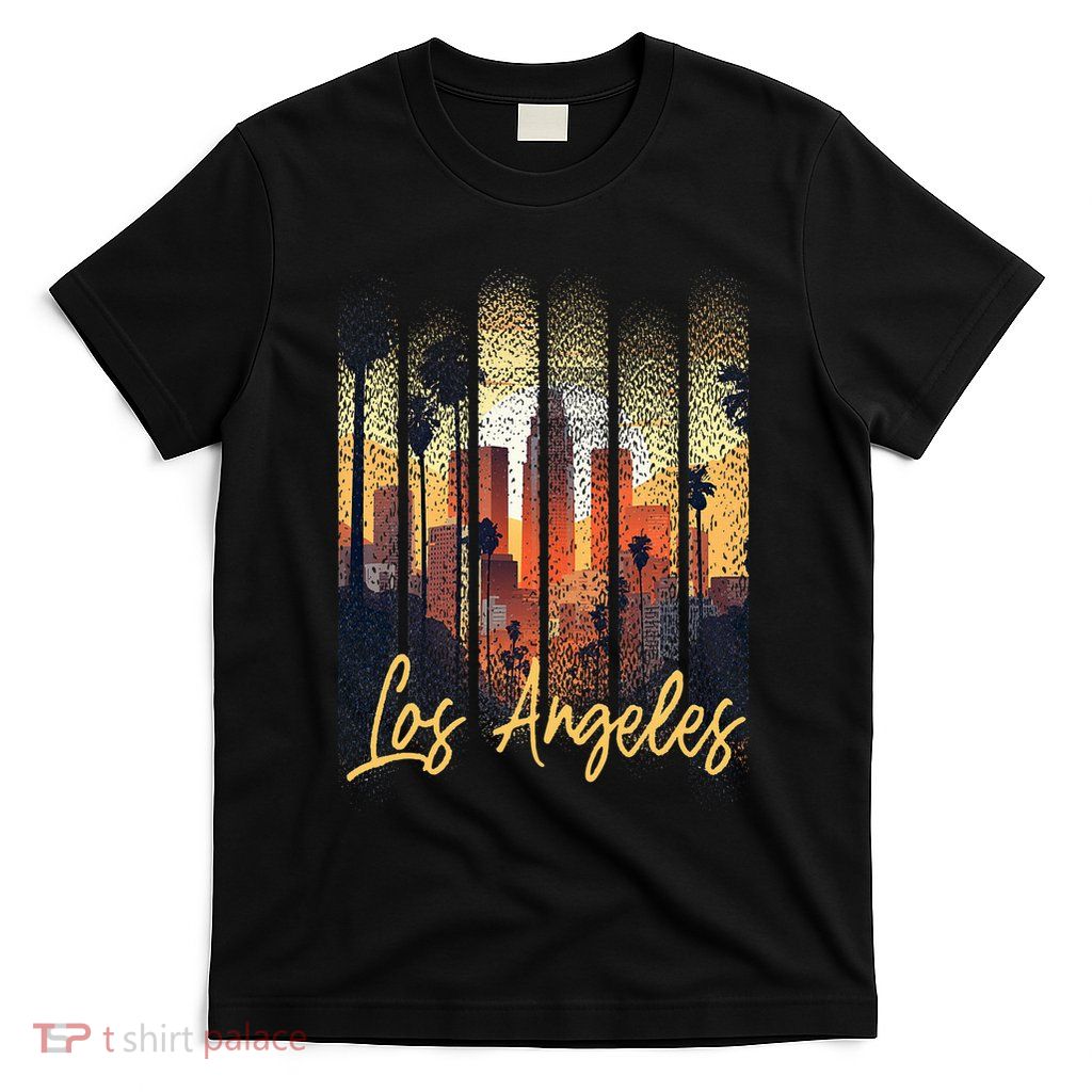 Los Angeles California City Downtown Skyline California L.A. T-Shirt