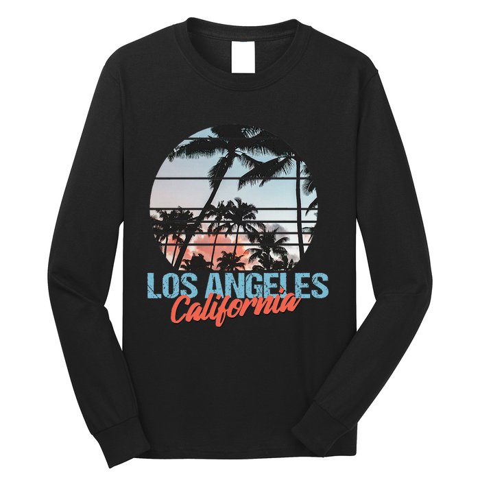 Los Angeles California Pride Vacation Travel Tourist Long Sleeve Shirt