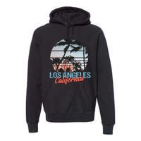 Los Angeles California Pride Vacation Travel Tourist Premium Hoodie