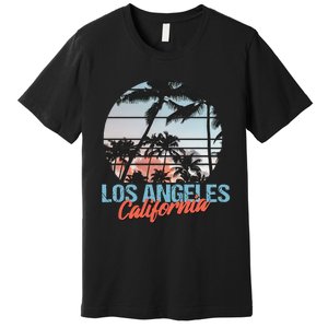 Los Angeles California Pride Vacation Travel Tourist Premium T-Shirt