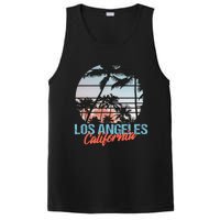 Los Angeles California Pride Vacation Travel Tourist PosiCharge Competitor Tank