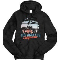 Los Angeles California Pride Vacation Travel Tourist Tie Dye Hoodie