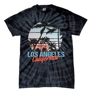 Los Angeles California Pride Vacation Travel Tourist Tie-Dye T-Shirt