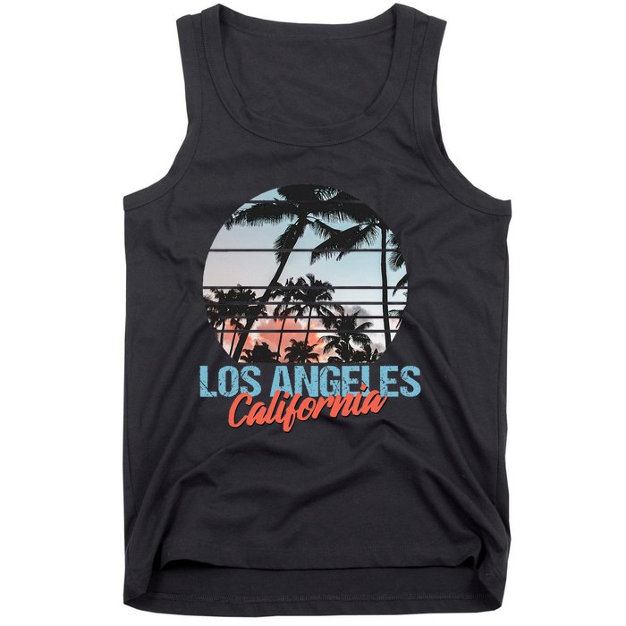 Los Angeles California Pride Vacation Travel Tourist Tank Top