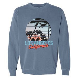 Los Angeles California Pride Vacation Travel Tourist Garment-Dyed Sweatshirt