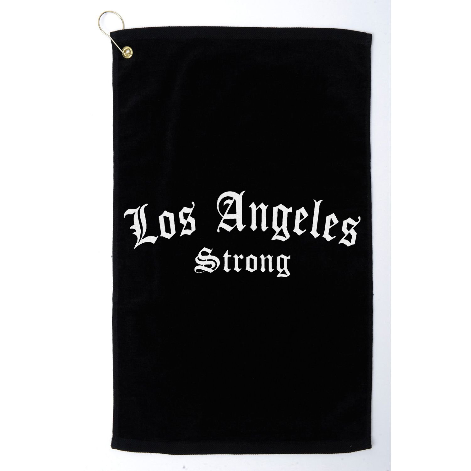 Los Angeles California Vintage We Stand La Strong Golf Towel