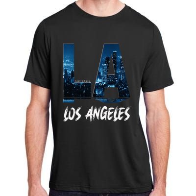 Los Angeles City California Adult ChromaSoft Performance T-Shirt