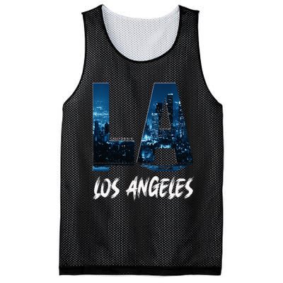 Los Angeles City California Mesh Reversible Basketball Jersey Tank