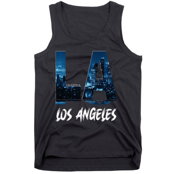 Los Angeles City California Tank Top