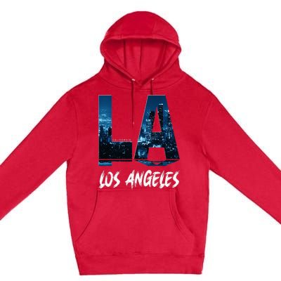 Los Angeles City California Premium Pullover Hoodie